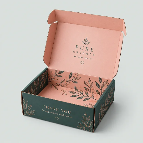 order decorative corrugated mailer box fine packaging